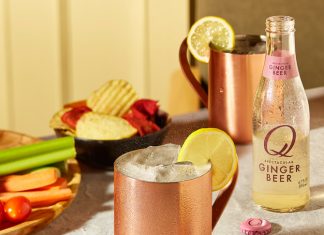 q mixers mule game day cocktail