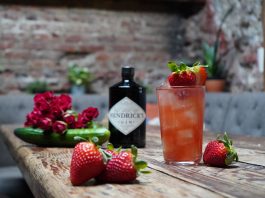 Hendrick's strawberry cocktail recipe