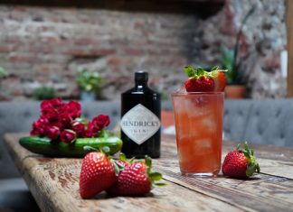 Hendrick's strawberry cocktail recipe