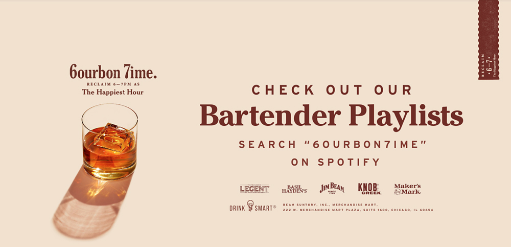 6ourbon 7ime Bartender Playlists