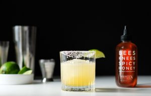 spicy honey margarita