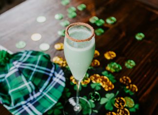 Mint Chocolate Skrew st. patrick's day cocktail recipes