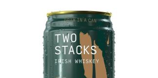 Two Stacks Irish Whiskey Dram in a Can