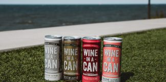 Graham + Fisk’s Wine-In-A-Can Rose with Bubbles