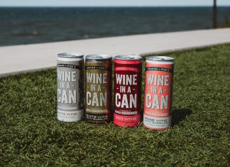 Graham + Fisk’s Wine-In-A-Can Rose with Bubbles
