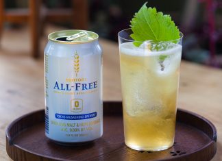 Introducing Suntory ALL-FREE: No Calories. No Alcohol. No Sugar. Suntory All-Free