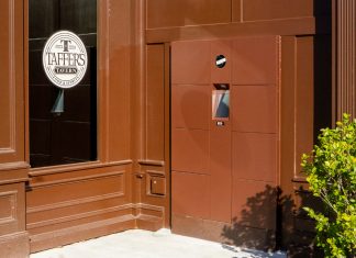 Taffer’s Tavern Unveils Thru-wall, Contactless Locker System taffer's tavern Carter-Hoffmann Pick Up Cabinet
