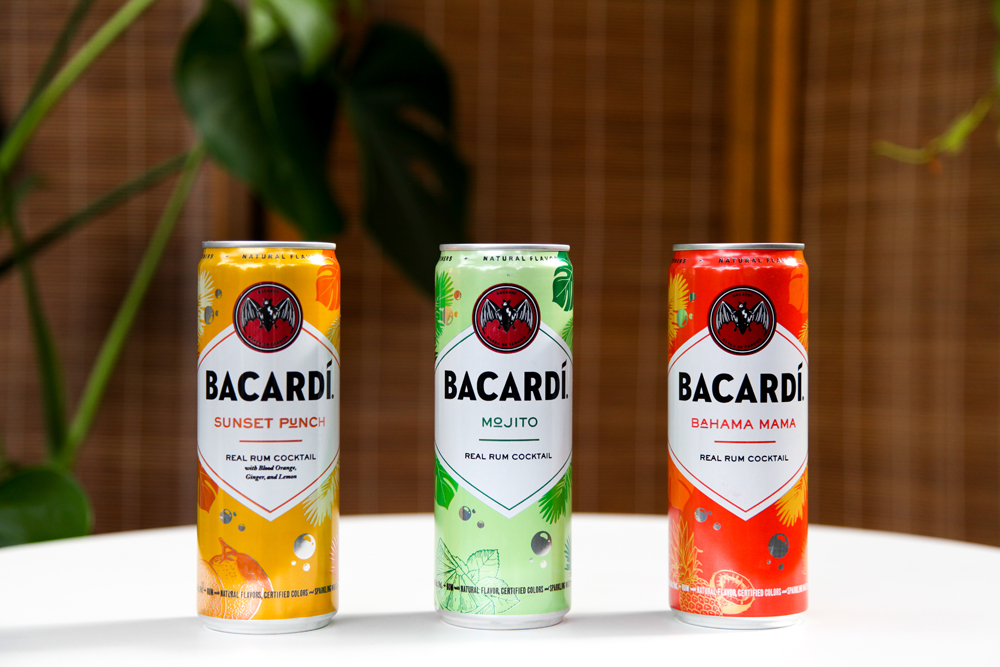 BACARDÍ Real Rum Canned Cocktails