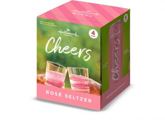 Wines that Rock Introduces the Newest from Hallmark Channel Wines: Rosé Wine Seltzer Hallmark wines CHEERS Rosé Seltzer