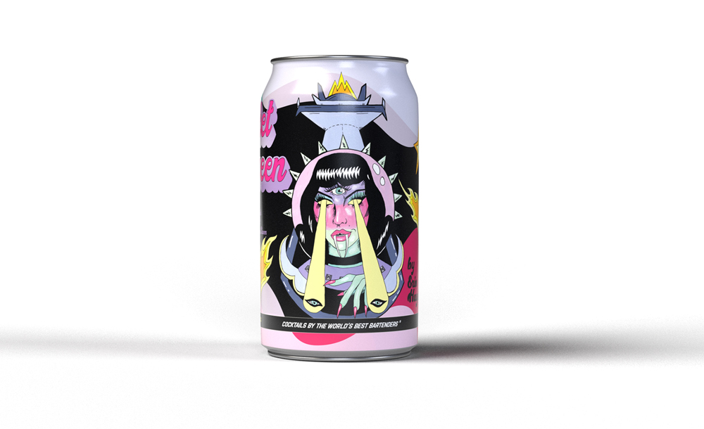Rocket Queen canned cocktail