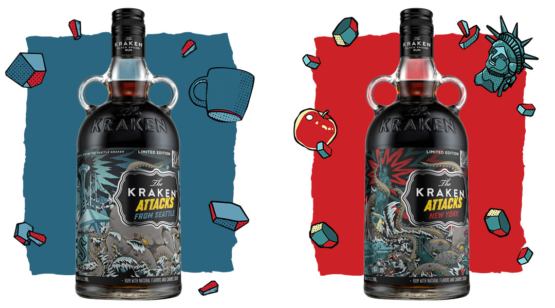 Kraken Rum Launches New Limited Edition Bottles Offers To Buy 1st Rum Of Summer Bar Business