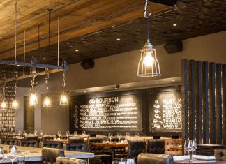 How to Use Walls to Design a Unique Bar Space partition walls bar design