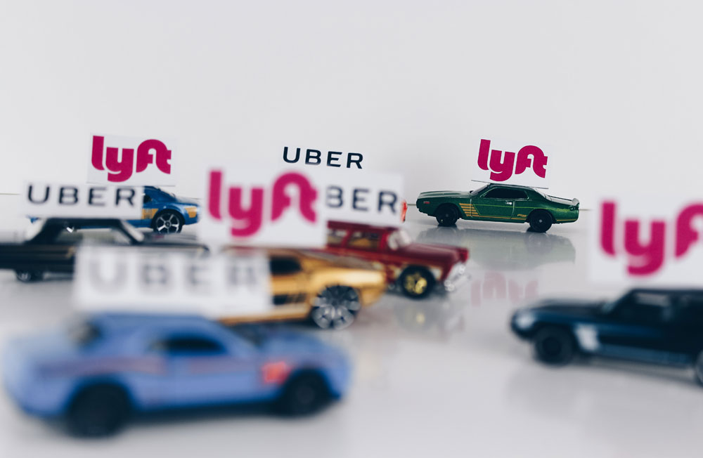lyft uber rideshare apps