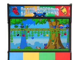 retro raccoons