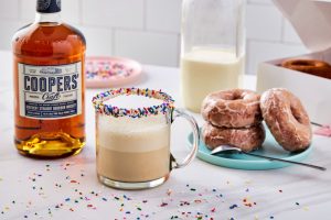 donut coffee cocktail 