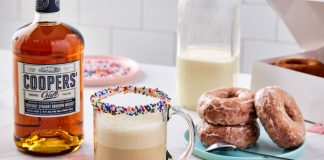 donut coffee cocktail