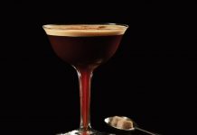 brockmans mocha martini