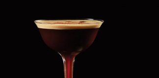 brockmans mocha martini