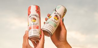 malibu cocktails in a can