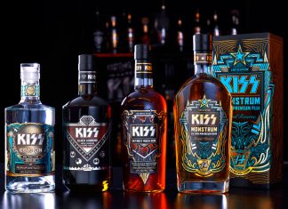 KISS ‘Rocks’ Its Way Into The U.S. Spirits Category With The Launch Of Four Premium Liquors Drink It Up by KISS liquor