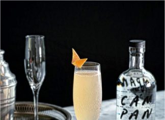 Smoke n’ Bubbles new year's eve recipe mezcal campante