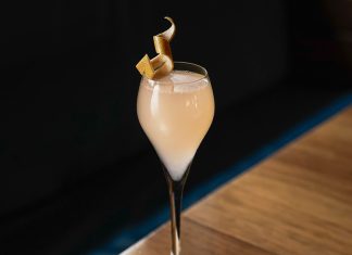 The Entertainer new year's cocktail recipe