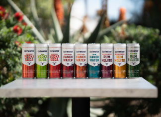 Cutwater Spirits Launches Slim Can Lineup with Variety of Ranch Waters, Mojitos, and Vodka Sodas cutwater spirits slim can