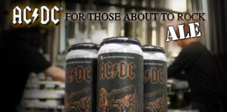 ac/dc beer for those about to rock ale
