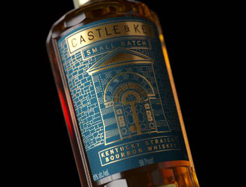Castle & Key Distillery Small Batch Bourbon Whiskey Batch #1