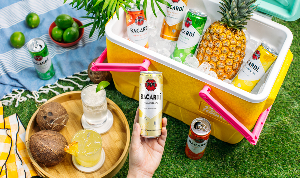 BACARDÍ Real Rum Canned Cocktail 