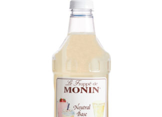 Monin Americas Launches Neutral Beverage Base Monin Neutral Beverage