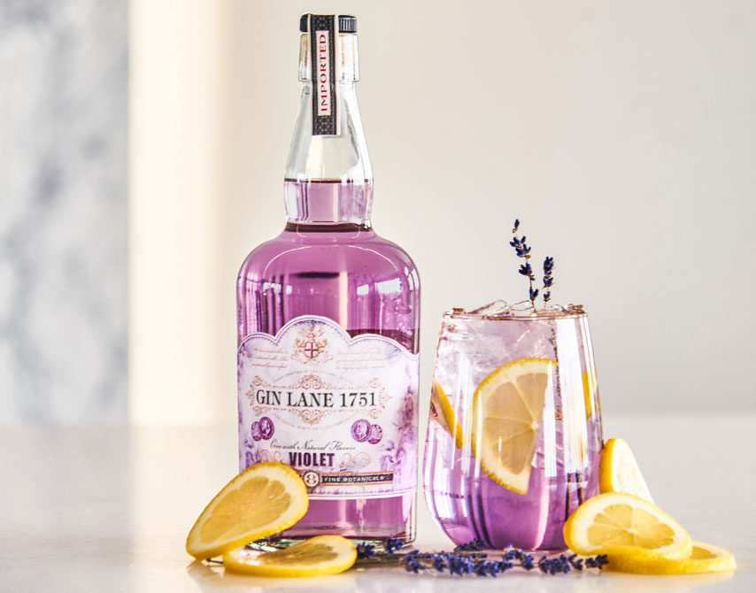 Gin Lane 1751 Violet Gin