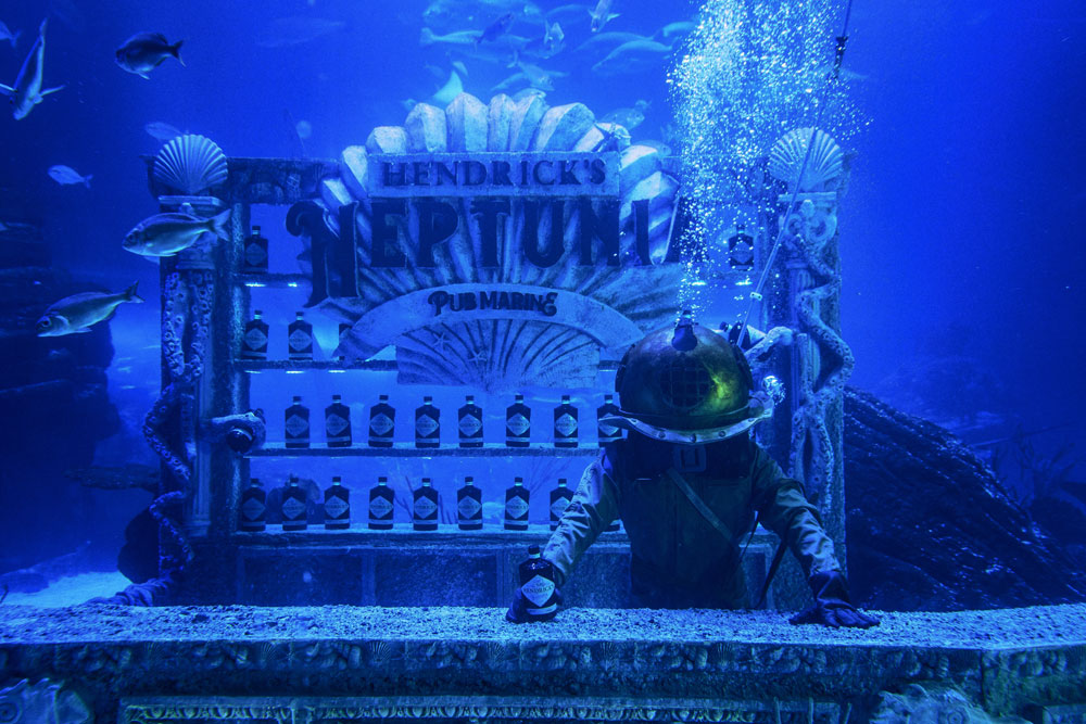 underwater bar hendrick's neptunia