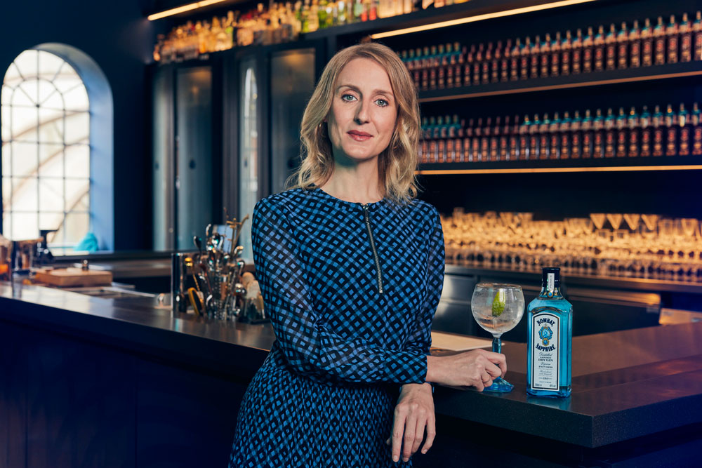 anne brock bombay sapphire gin