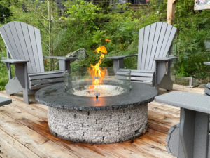 bar fire pit