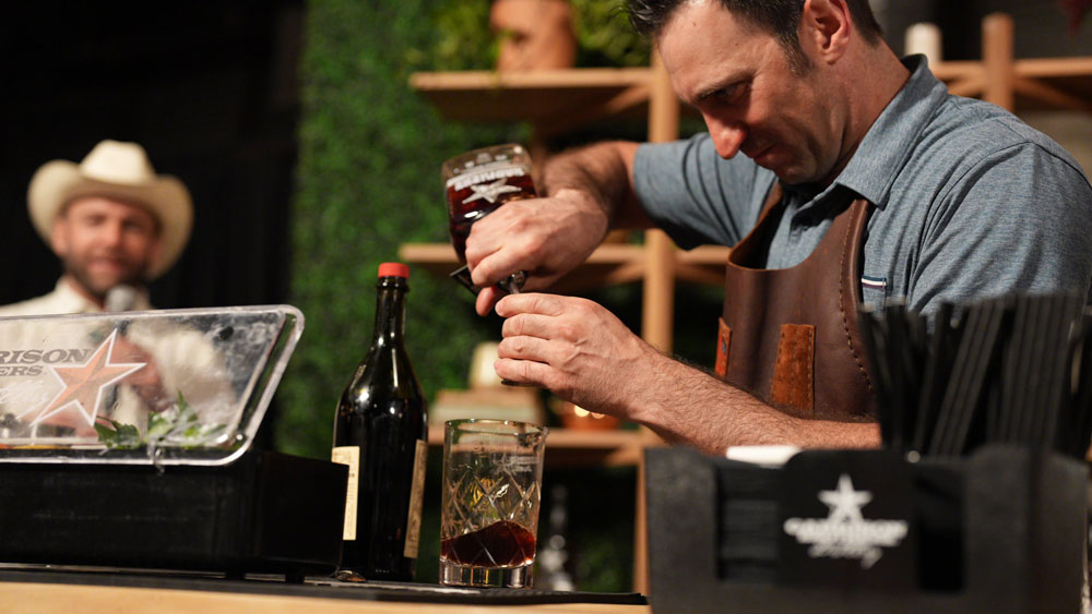 2022 Bourbon Brawl Bartender garrison brothers