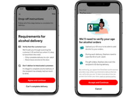 doordash alcohol delivery