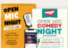 how to market open mic night
