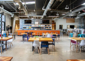Roses by The Stairs: Phoenix’s Newest Brewery Designed with Sustainability in Mind roses by the stairs brewery