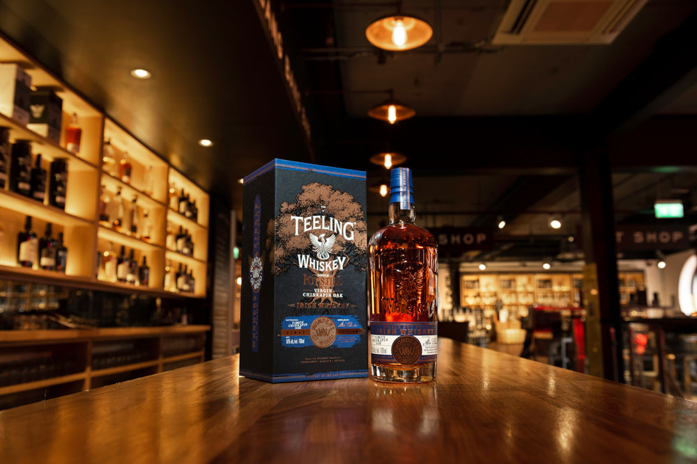 Teeling Whiskey Wonders of Wood Single Pot Still Chinkapin Oak Whiskey