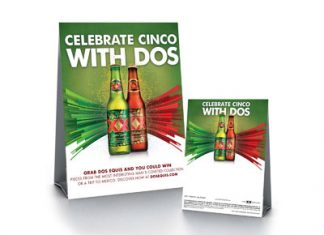 DOS EQUIS SAYS CELEBRATE CINCO WITH DOS