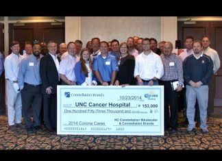 CONSTELLATION RAISES $153,000 FOR CANCER HOSPITAL