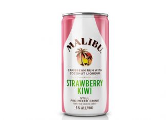 MALIBU ADDS NEW RTD STRAWBERRY KIWI CANS