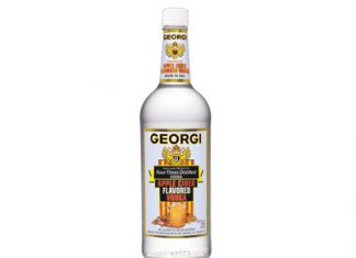 FIRST-EVER APPLE CIDER FLAVORED VODKA FROM GEORGI