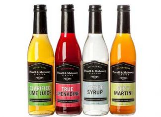 Powell & Mahoney Cocktail Mixers Win Three Awards