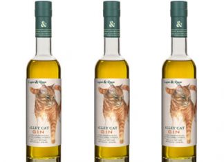 Aley Cat Bourbon Barrel-aged Gin is Purrfect